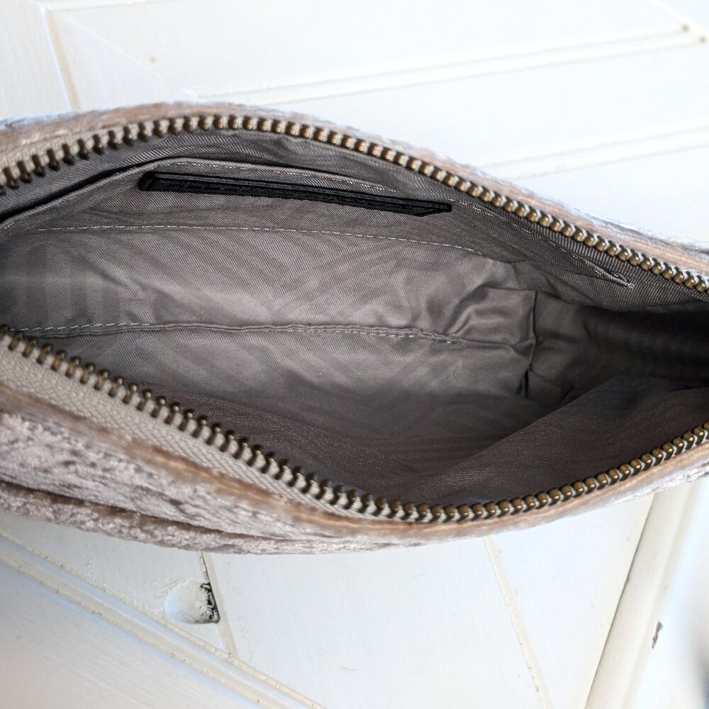 REBECCA MINKOFF Mini Mac Velvet Convertible Crossbody Clutch - Picture 12 of 13